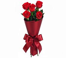 Букет 5 Красных роз Эдлесс Лав в Богородском