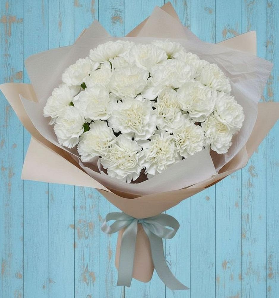 Букет цветов из: Гвоздики в Богородском