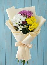 Букет цветов из:  Хризантемы #REPLACE_PRED# Богородском