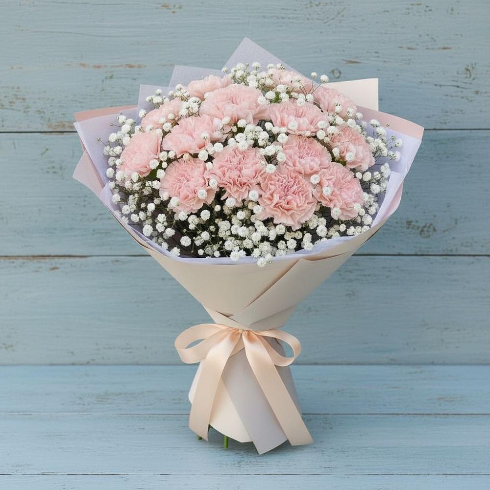 Букет цветов из: Гвоздики в Богородском