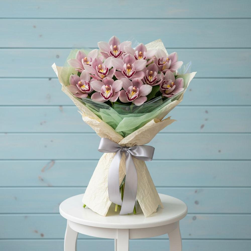 Букет цветов из: Орхидеи и Розы в Богородском