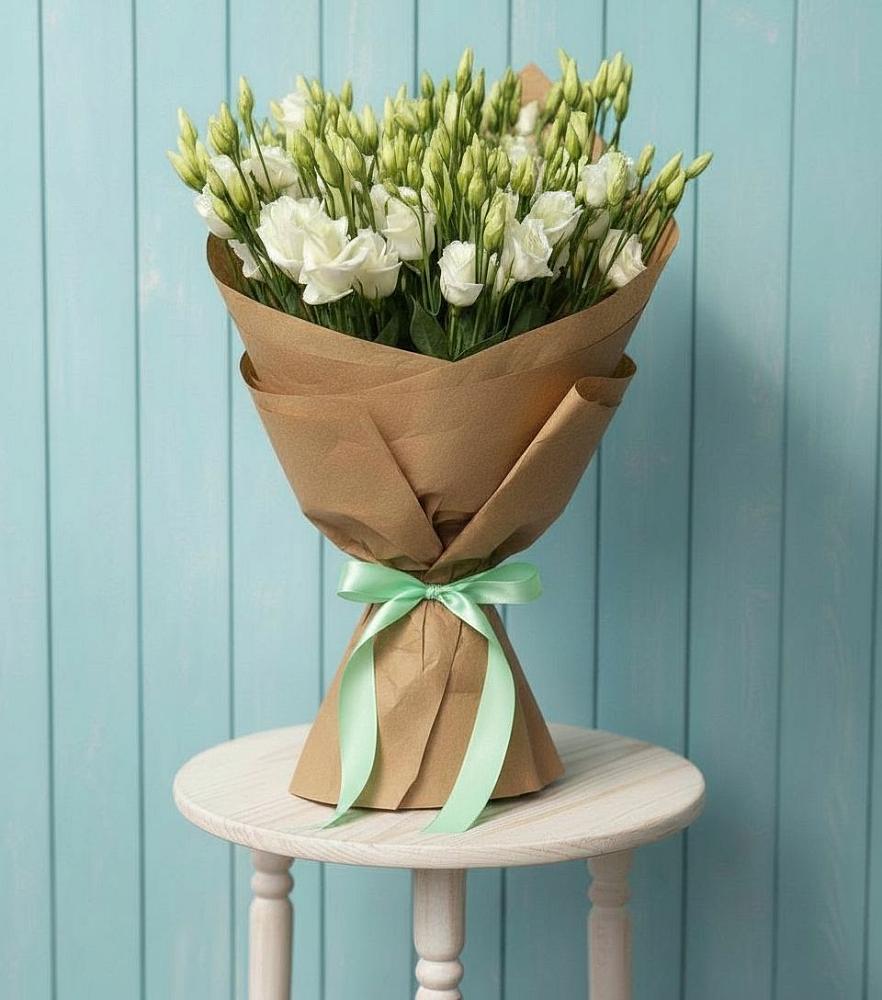 Букет цветов из: Лизиантусы в Богородском