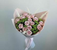 Букет цветов из:  Розы и Хризантемы в Богородском